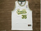 Seattle SuperSonics #35 Kevin Duran White Nike Basketball Jerseys