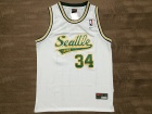 Seattle SuperSonics #34 Ray Allen White Nike Basketball Jerseys