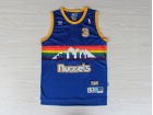 Denver Nuggets #3 Allen Iverson Blue Rainbow Hardwood Classics Stitched Basketball Jerseys