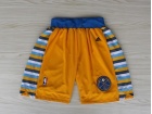 Denver Nuggets Yellow Rainbow Stitched Basketball Shorts