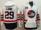 Winnipeg Jets #29 Patrik Laine White 2017 Winter Classic Hockey Hoodies