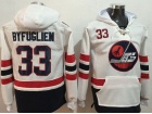 Winnipeg Jets #33 Dustin Byfuglien White 2017 Winter Classic Hockey Hoodies