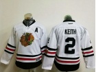 Youth Chicago Blackhawks #2 Duncan Keith White 2017 Winter Classic Hockey Jersey