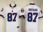 New York Giants #87 Sterling Shepard White Color Rush Limited Football Jersey