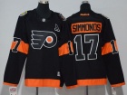 Women Philadelphia Flyers #17 Wayne Simmonds Black 2017 Staduim Series Hockey Jerseys