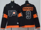 Women Philadelphia Flyers #9 Ivan Provorov Black 2017 Staduim Series Hockey Jerseys