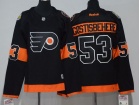 Women Philadelphia Flyers #53 Shayne Gostisbehere Black 2017 Staduim Series Hockey Jerseys