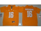 Youth Tennessee Volunteers #16 Peyton Manning Orange Kids Jerseys