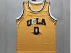 UCLA Bruins #0 Russell Westbrook Yellow Stitched College Basketball Jersey