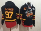 #97 Connor McDavid Erie Otters Blue Hockey Hoodies