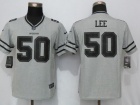 Women Dallas Cowboys #50 Sean Lee Gridiron Gray II Football Jersey