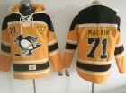 Pittsburgh Penguins #71 Evgeni Malkin Yellow 2017 Staduim Series Hockey Pullover Hoodie Sweatshirts