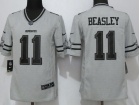 Dallas Cowboys #11 Cole Beasley Gridiron Grey II Limited Football Jersey