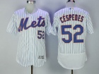 New York Mets #52 Yoenis Cespedes White Flexbase Jersey