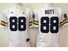 Jordan Brand Michigan Wolverines #88 Jake Butt White College Football Limited Jersey