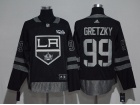 Los Angeles Kings #99 Wayne Gretzky Black 100th Anniversary Hockey Jersey