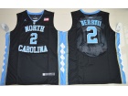 2017 North Carolina Tar Heels #2 Joel Berry II Black College Basketball Jersey