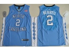 2017 North Carolina Tar Heels #2 Joel Berry II Blue College Basketball Jersey