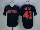 Boston Red Sox #41 Sale Navy Blue New Cool Base Jersey