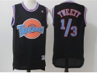 Space Jam Tune Squad #1/3 Tweety Black Stitched Basketball Jerseys