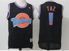 Space Jam Tune Squad #! Taz Black Stitched Basketball Jerseys