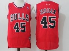 Chicago Bulls #45 Michael Jordan Red Stitched Basketball Jerseys