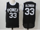 Power Memorial Academy #33 Lew Alcindor Black Stitched College Basketball Jerseys