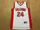 Fresno State Bulldogs #24 Paul George White Stitched College Basketball Jersey