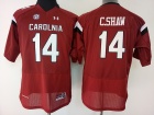 Women's South Carolina Gamecocks #14 Connor Shaw Red Football Jersey