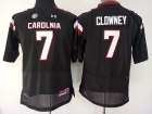 Women's South Carolina Gamecocks #7 Jadeveon Clowney Black Football Jersey