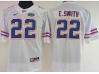 Women's Florida Gators #22 Emmitt Smith White Football Jersey