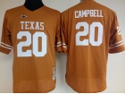 Women's Texas Longhorns #20 Earl Campbell Orange Football Jersey