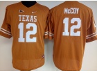 Women's Texas Longhorns #12 Colt McCoy Orange Football Jersey