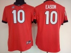 Womens Georgia Bulldogs #10 Jacob Eason Red Football Jersey