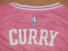 Golden State Warriors #30 Stephen Curry Pink Women Dress NBA Basketball Jerseys