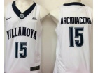 Villanova Wildcats #15 Ryan Arcidiacono White College Basketball Jerseys