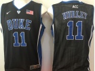 2017 Duke Blue Devils #11 DAN HURLEY Black College Basketball Jersey