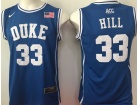 2017 Duke Blue Devils #33 Grant Hill Blue College Basketball Jersey