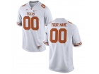 2016 Men's Texas Longhorns Customized College Football Limited Jersey - White