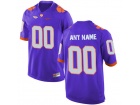 2016 Men's Clemson Tigers Customized College Football Limited Jersey - Purple