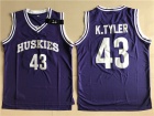 Washington Huskies #43 Kenny Tyler Puple The 6th Marlon Wayans Jersey