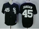 Chicago White Sox #45 Michael Jordan Black 1994 Throwback Jersey