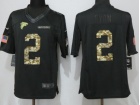 Atlanta Falcons #2 Ryan Black Anthracite Salute to Service Limited Football Jersey