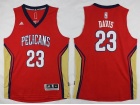 New Orleans Pelicans #23 Anthony Davis Red Youth Basketball Jersey