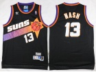 Phoenix Suns #13 Steve Nash Black Throbwack Basketball Jersey