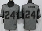 Atlanta Falcons #24 Devonta Freeman Gridiron Gray Limited Football Jersey