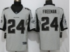 Atlanta Falcons #24 Devonta Freeman Gridiron Gray II Limited Football Jersey