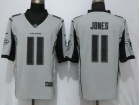 Atlanta Falcons #11 Julio Jones Gridiron Gray II Limited Football Jersey