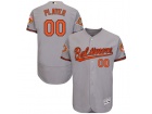 Men's Baltimore Orioles Majestic Road Gray Cool Base Custom Stitched Name Number Jersey with 25th wi...