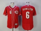 Cincinnati Reds #6 Billy Hamilton Red Flexbase Baseball Jerseys